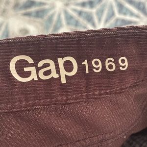 GAP 1969 Chocolate Brown Corduroy Pants